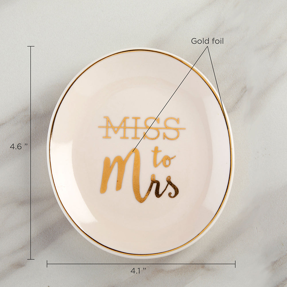 Miss to Mrs. Trinket Dish