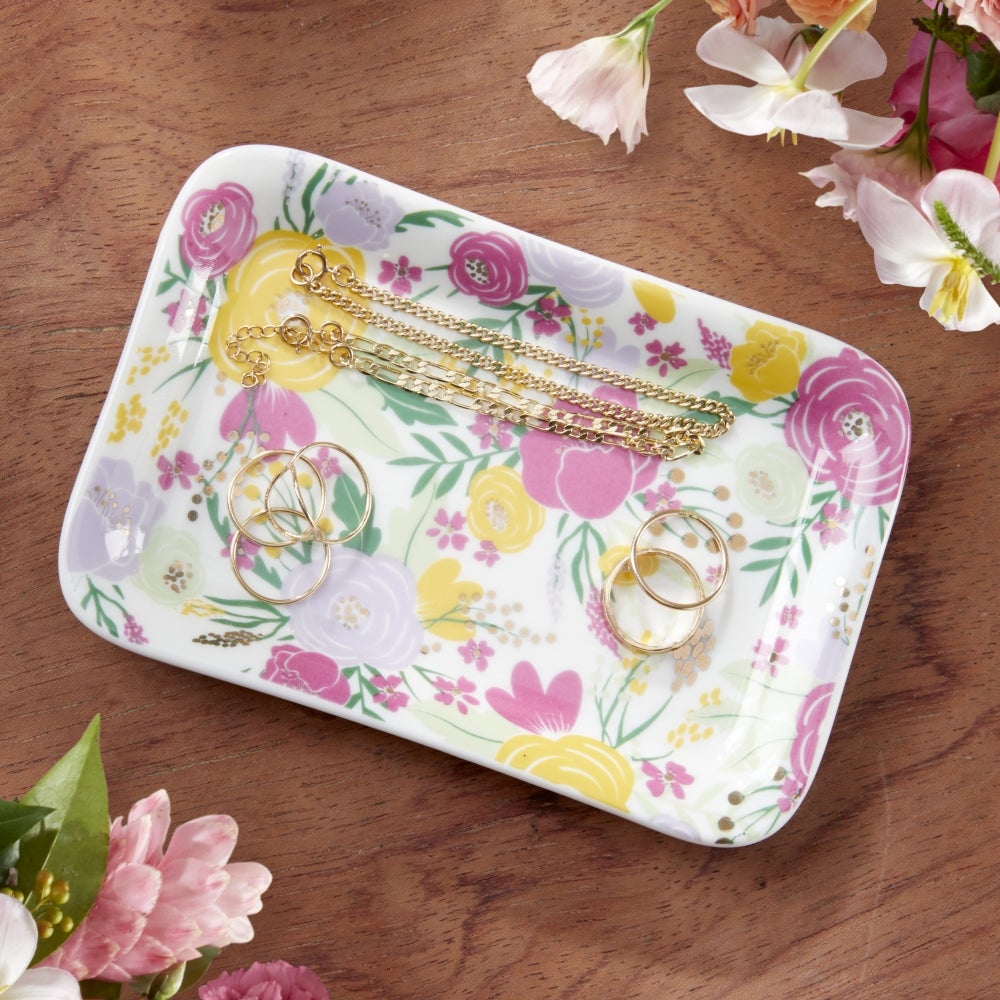 Garden Blooms Trinket Dish Alternate Image 3, Kate Aspen | Trinket Dish