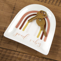 Thumbnail for Good Vibes Trinket Dish Alternate Image 4, Kate Aspen | Trinket Dish