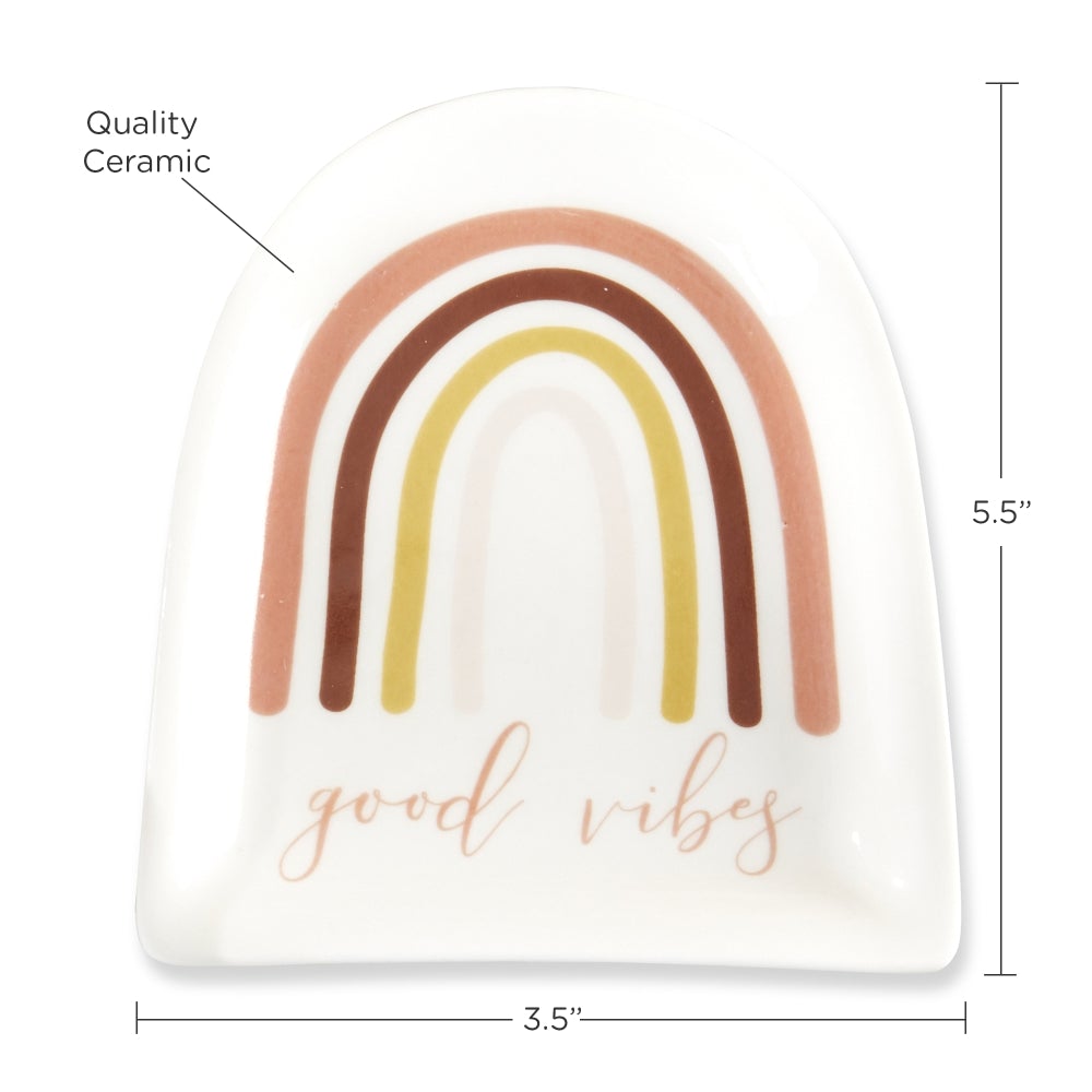 Good Vibes Trinket Dish Alternate Image 6, Kate Aspen | Trinket Dish