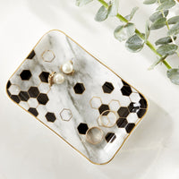 Thumbnail for Marble Trinket Dish Main Image, Kate Aspen | Trinket Dish