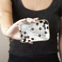 Thumbnail for Marble Trinket Dish Alternate Image 5, Kate Aspen | Trinket Dish
