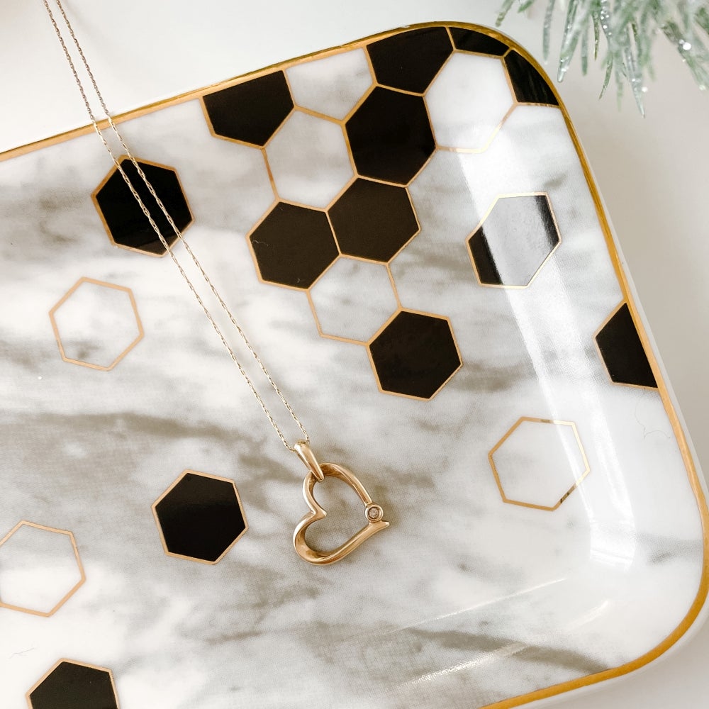 Marble Trinket Dish Alternate Image 7, Kate Aspen | Trinket Dish
