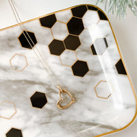 Thumbnail for Marble Trinket Dish Alternate Image 7, Kate Aspen | Trinket Dish
