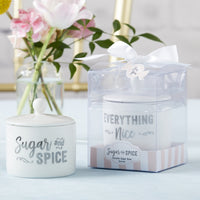 Thumbnail for Sugar, Spice and Everything Nice Ceramic Sugar Bowl Main Image, Kate Aspen | Kitchen & Barware