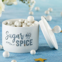 Thumbnail for Sugar, Spice and Everything Nice Ceramic Sugar Bowl Alternate Image 6, Kate Aspen | Kitchen & Barware