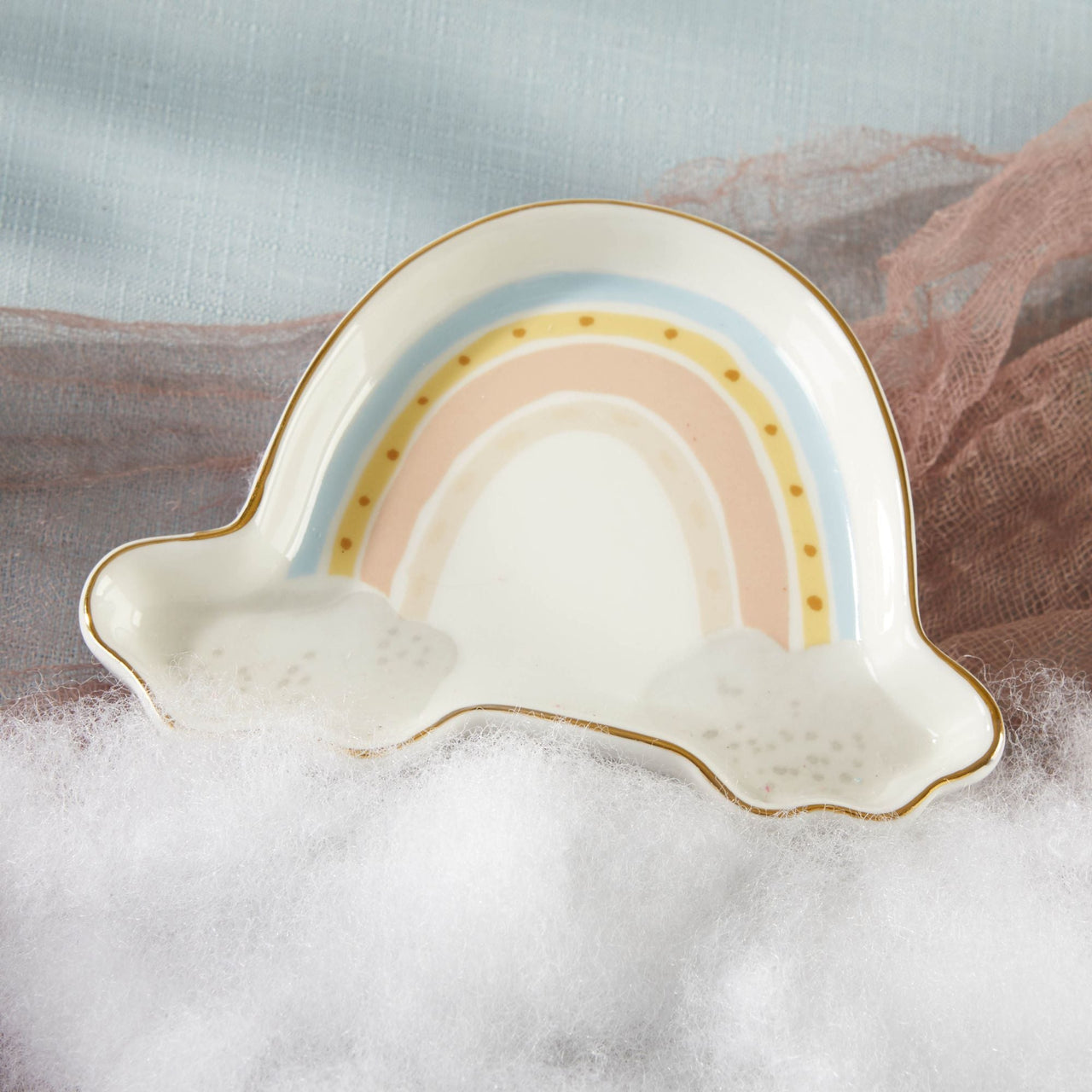 Boho Rainbow Trinket Dish Alternate Image 2, Kate Aspen | Trinket Dish