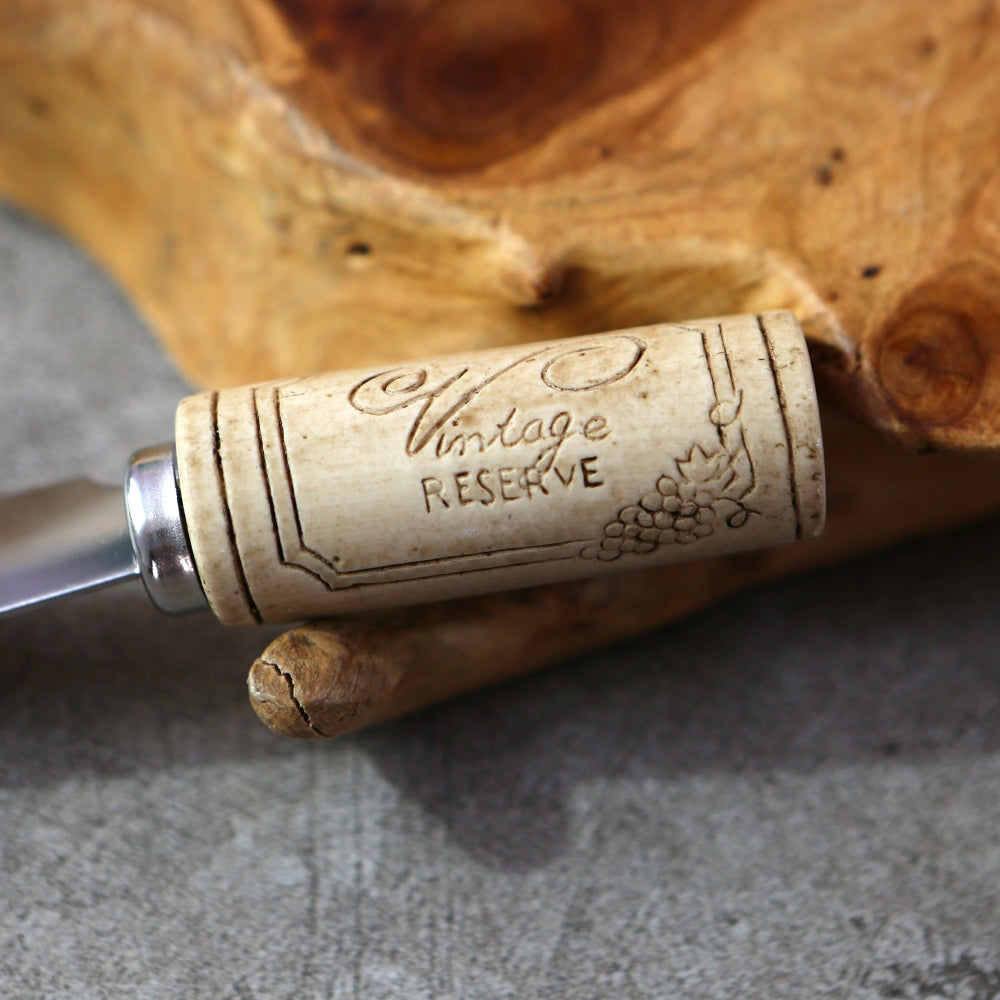 Vintage Reserve Stainless-Steel Spreader with Wine Cork Handle