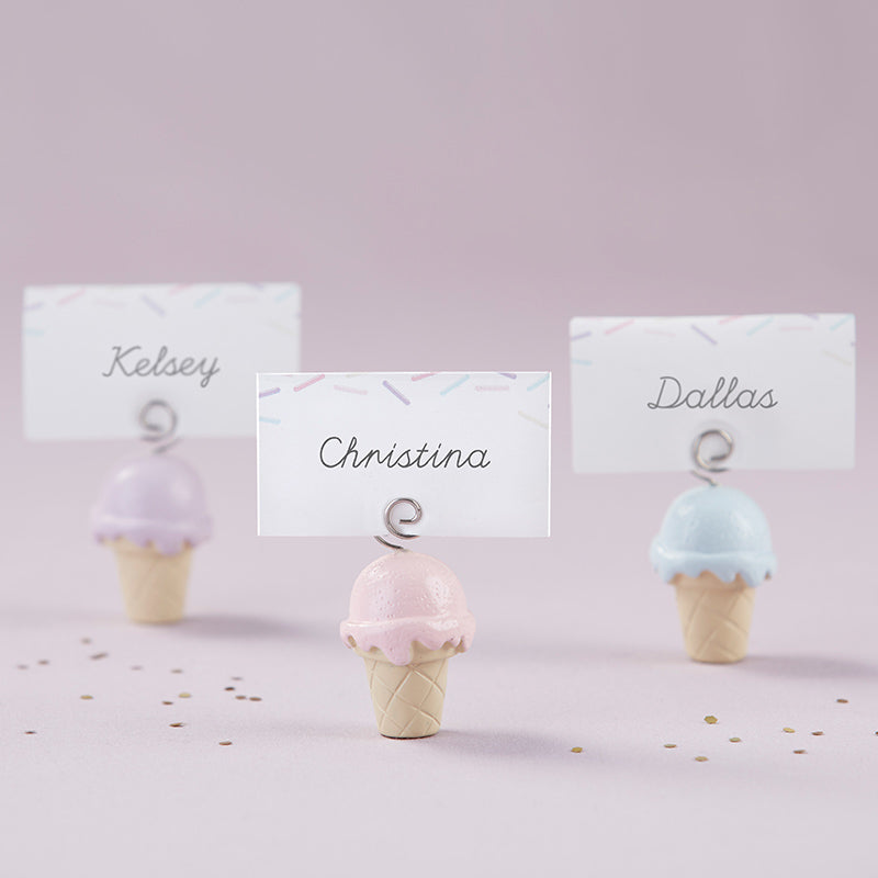 Ice Cream Place Card Holder (Set of 6)