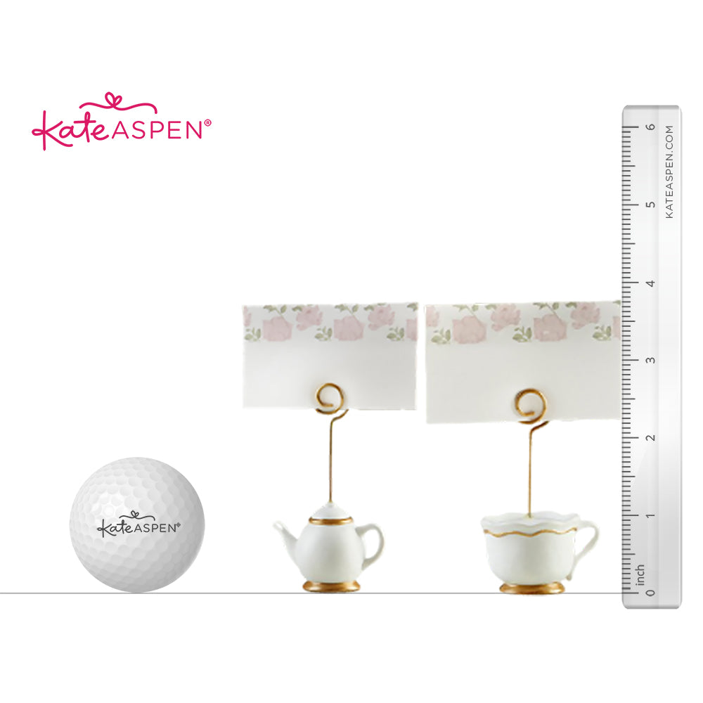 Tea Time Whimsy Place Card Holder (Set of 6) Alternate Image 6, Kate Aspen | Place Card Holders & Frames