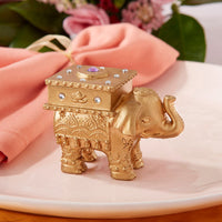 Thumbnail for Lucky Golden Elephant Trinket Box