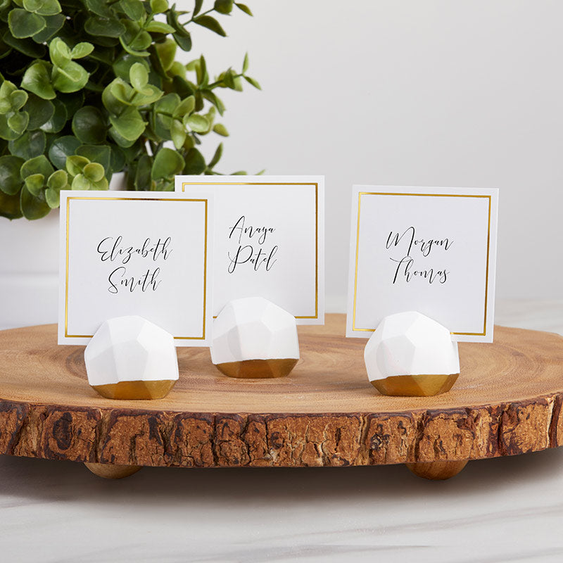 Geometric Place Card Holder (Set of 6)