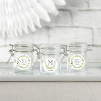 Thumbnail for Personalized Glass Favor Jars - Botanical Garden (Set of 12)