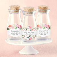 Thumbnail for Vintage 3.8 oz. Milk Bottle Favor Jar - Baby Brunch (Set of 12) (Personalization Available)