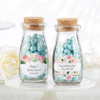 Thumbnail for Vintage 3.8 oz. Milk Bottle Favor Jar - Bridal Brunch (Set of 12) (Personalization Available)