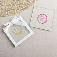 Thumbnail for Personalized Glass Coaster - Botanical Garden (Set of 12)