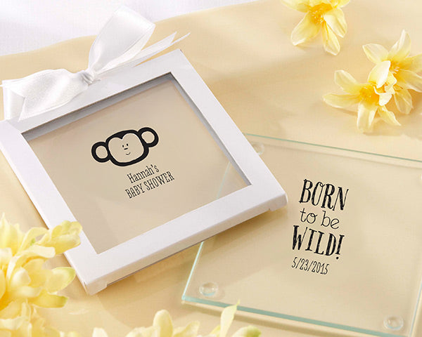 Personalized Glass Coaster - Born To Be Wild