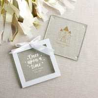 Thumbnail for Personalized Glass Coaster - Princess Party (Set of 12)