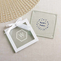 Thumbnail for Personalized Glass Coaster - Modern Classic (Set of 12)