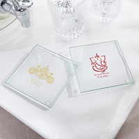 Thumbnail for Personalized Glass Coaster - Indian Jewel (Set of 12)