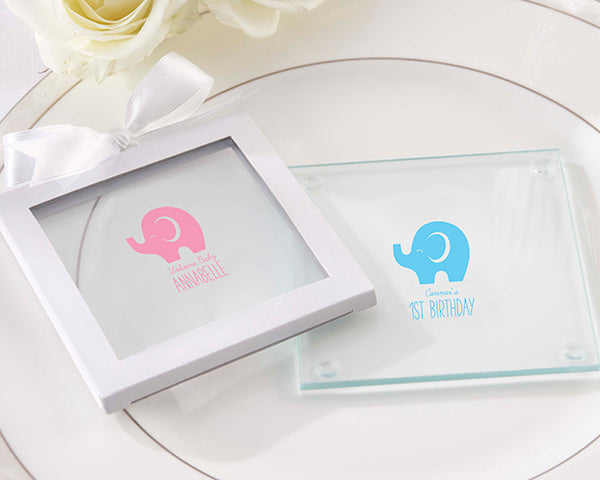 Personalized Glass Coaster - Little Peanut (Set of 12)