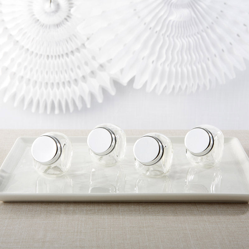 Mini Glass Favor Jar - DIY ( Set of 12)