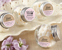 Thumbnail for Personalized Mini Glass Favor Jars - Little Princess (Set of 12)