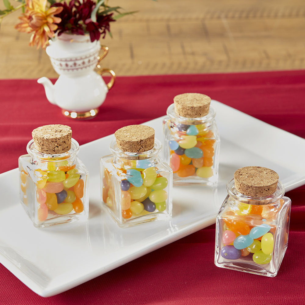 Petite Square Glass Favor Jar - DIY (Set of 12) Alternate Image 3, Kate Aspen | Favor Jars