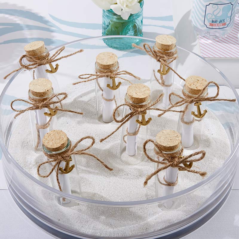 Message in a Bottle Glass Favor Bottle (Set of 12)