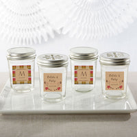 Thumbnail for Personalized 8 oz. Glass Mason Jar - Fall (Set of 12)