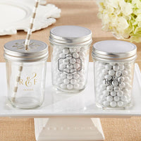 Thumbnail for Personalized Printed 8 oz. Glass Mason Jar - Classic (Set of 12)