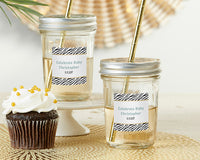 Thumbnail for Personalized 8 oz. Glass Mason Jar - Safari (Set of 12)