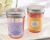 Thumbnail for Personalized Pink Glass Mason Jar - Baby Shower (Set of 12)