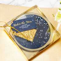 Under the Stars Glass Coaster (Set of 2) Alternate Image 3, Kate Aspen | Coasters