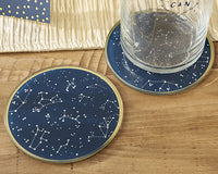 Under the Stars Glass Coaster (Set of 2) Alternate Image 6, Kate Aspen | Coasters