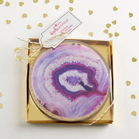 Thumbnail for Geode Glass Coaster (Set of 2)