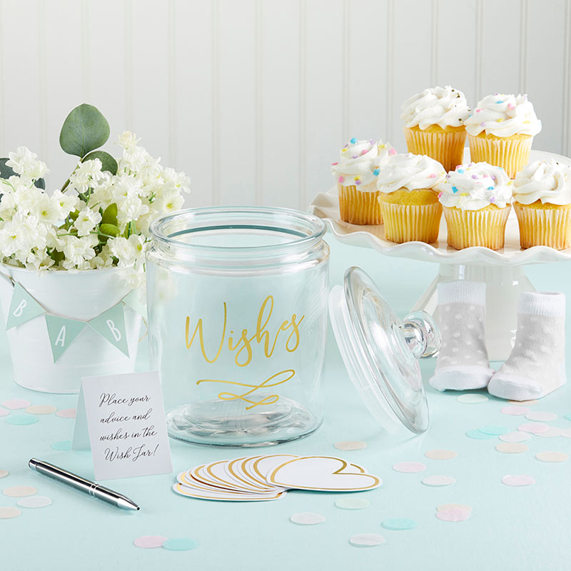 Wish Jar with Heart Shaped Cards