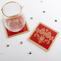 Thumbnail for Indian Jewel Glass Coaster (Set of 2)