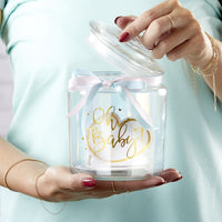 Iridescent Baby Shower Wish Jar with Heart Shaped Cards Alternate Image 4, Kate Aspen | Guest Book