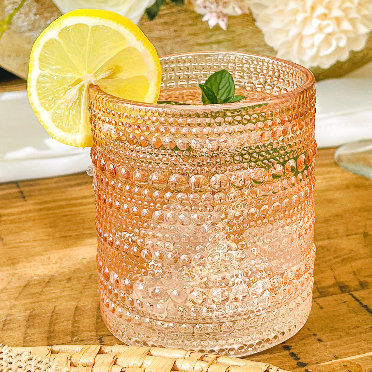 Jupiter Beaded Drinking Glasses