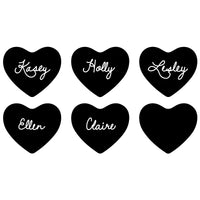 Thumbnail for Chalk Heart Stickers (Set of 12) Main Image, Kate Aspen | mw_hidden_cart_fee