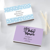 Thumbnail for Personalized White Matchboxes - Baby Shower (Set of 50)