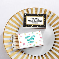 Thumbnail for Personalized White Matchboxes - Party Time (Set of 50)