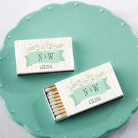 Thumbnail for Personalized White Matchboxes - Rustic (Set of 50)