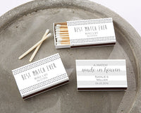 Thumbnail for Personalized White Matchboxes - Wedding Day Designs (Set of 50)