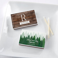 Thumbnail for Personalized White Matchboxes - Winter (Set of 50)