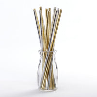 Thumbnail for Personalized Party Straw Flags - Botanical Garden