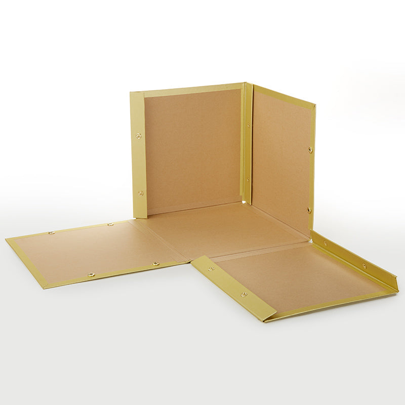 Gold Glitter Collapsible Card Box