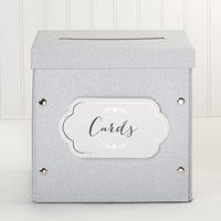 Thumbnail for Silver Glitter Collapsible Card Box