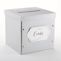 Thumbnail for Silver Glitter Collapsible Card Box